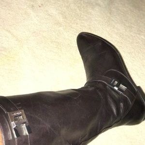 Calvin Klein below the knee Chocolate Brown Boots